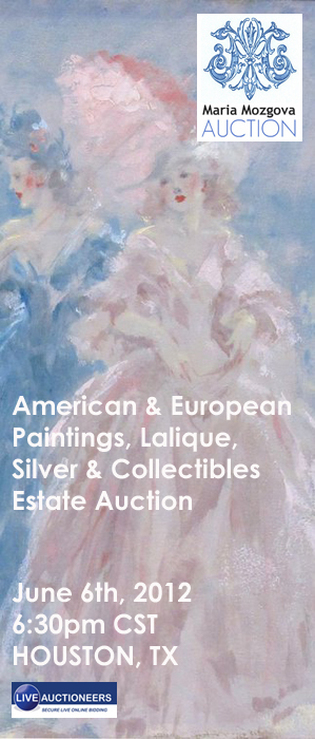 Upcoming Auction American European Art Lalique Sterling Silver